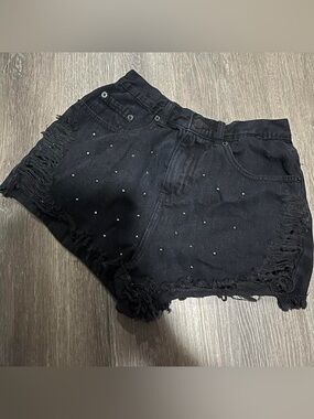 Primark shorts with rhinestones